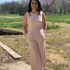 Beautiful light pink romper